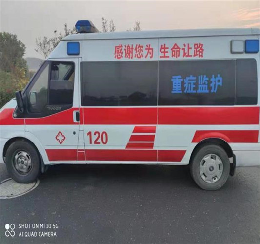 天柱救护车出租服务案例3